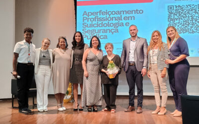 Curso sobre suicidologia e segurança pública reúne profissionais de saúde das forças de segurança do estado e município do Rio de Janeiro