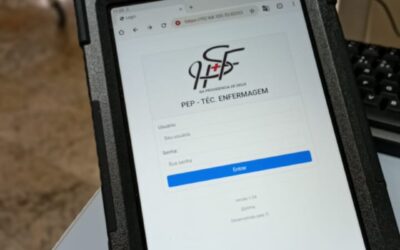 Hospital desenvolve solução própria para registro da evolução do paciente à beira-leito